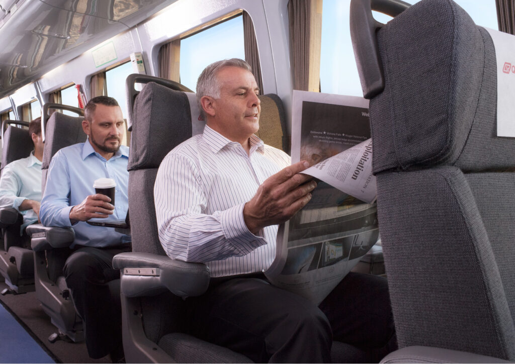 Single Seating Business Class - Tilt Train
